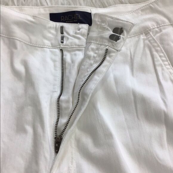 Rachel Roy White Kelly Wide Leg Trouser Pants Size 31 - Picture 6 of 16